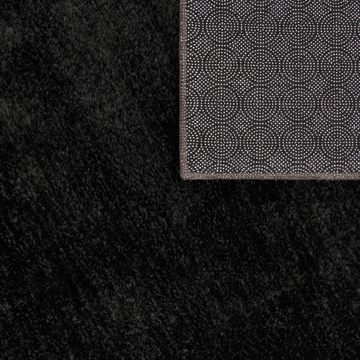 Soft Washable Area Rug with Anti-Slip Backing in solid Colors