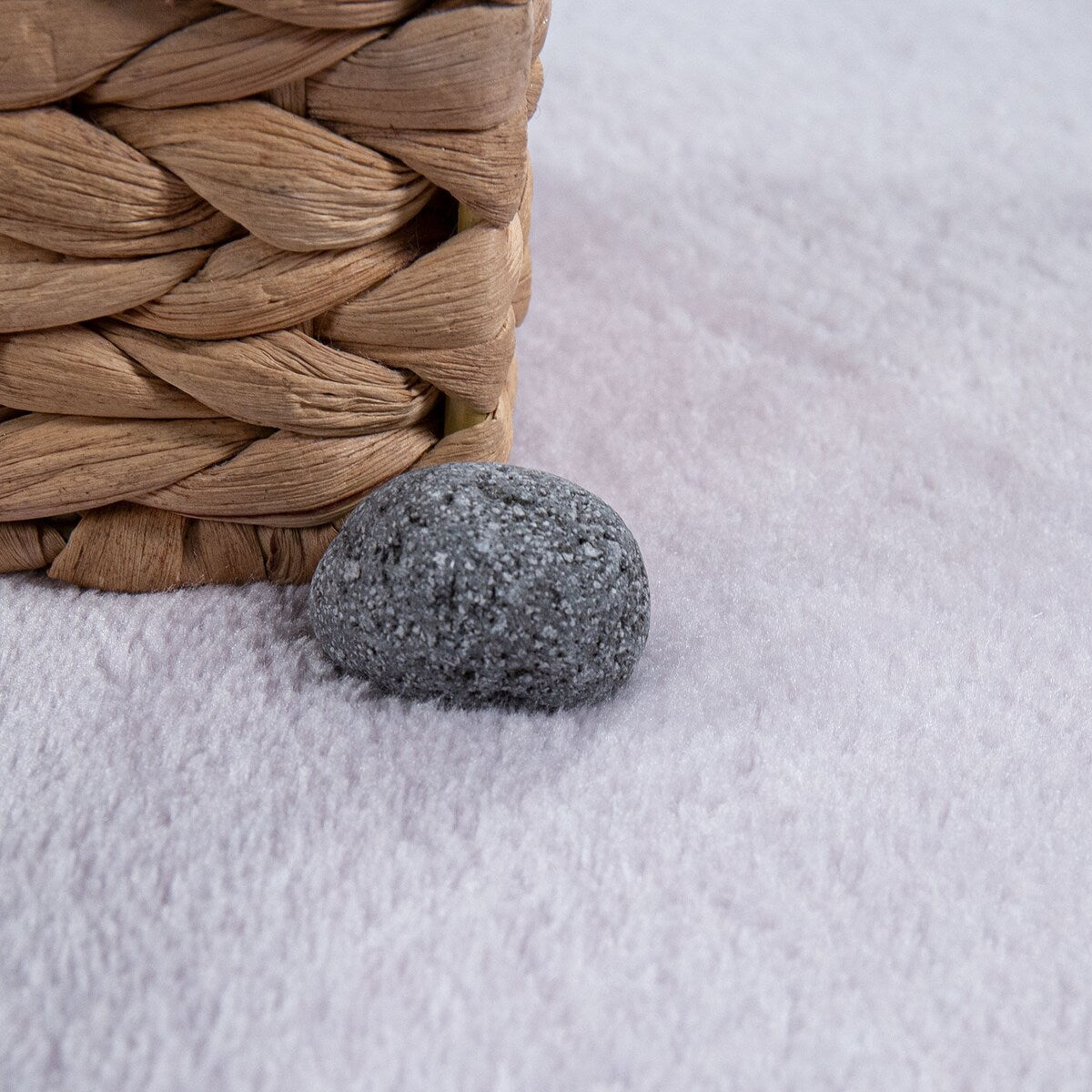 Soft Washable Area Rug with Anti-Slip Backing in solid Colors