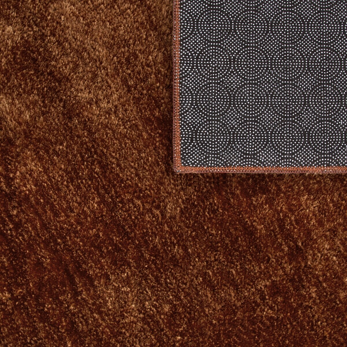 Soft Washable Area Rug with Anti-Slip Backing in solid Colors