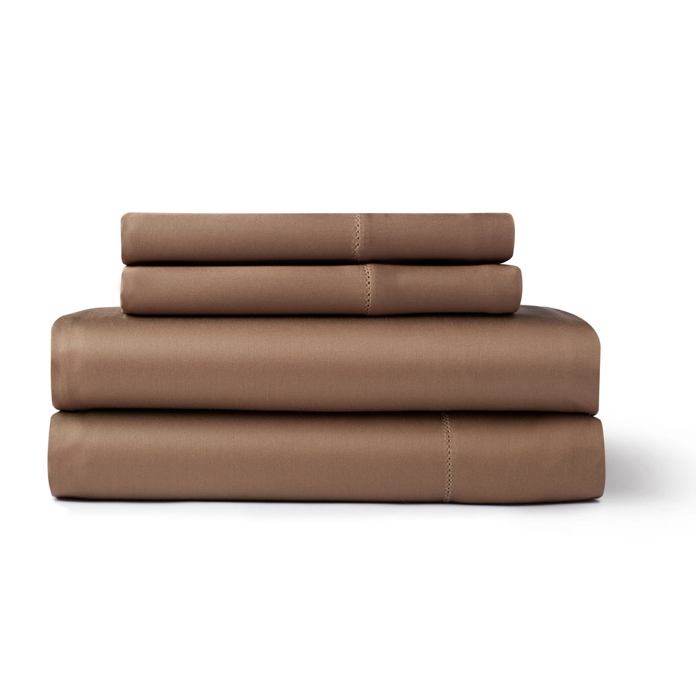 Solid Colored Rayon from Bamboo Breathable Deep Pocket Bed Sheet Set