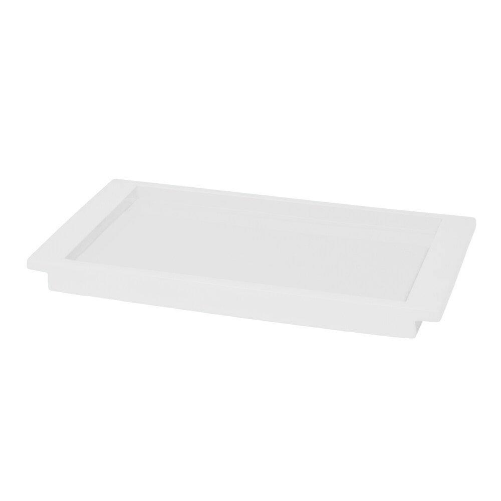 Solid Lacquer White Bath Accessory Collection