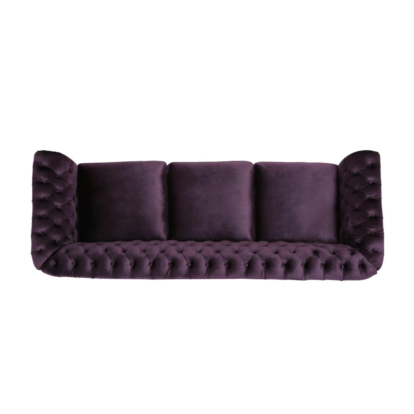 Canapé capitonné Somerville Chesterfield en velours par Christopher Knight Home