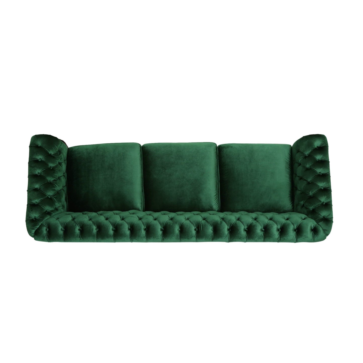 Canapé capitonné Somerville Chesterfield en velours par Christopher Knight Home