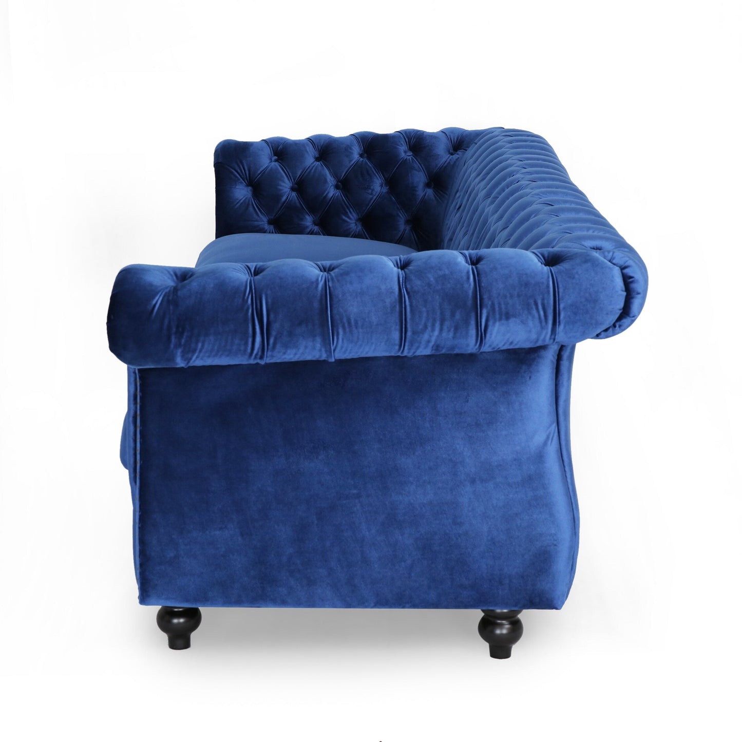 Canapé capitonné Somerville Chesterfield en velours par Christopher Knight Home