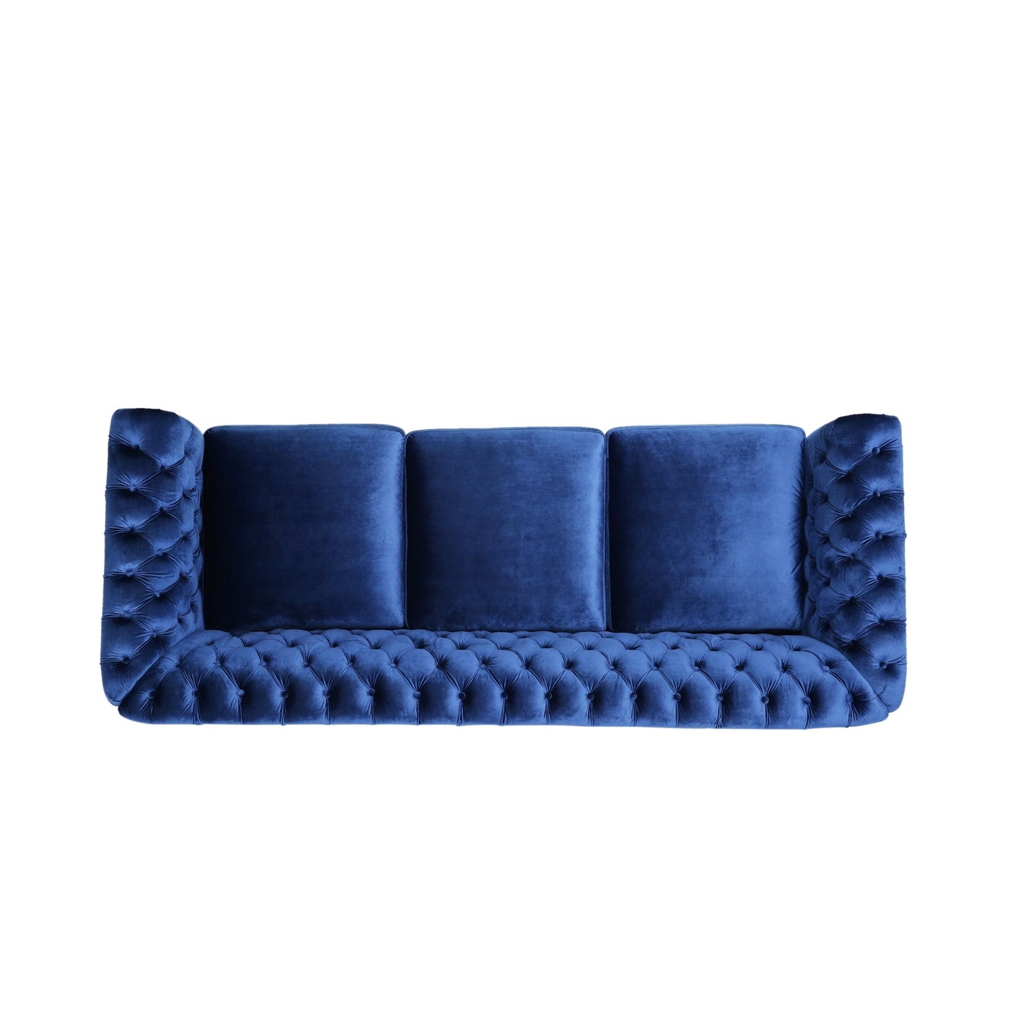 Canapé capitonné Somerville Chesterfield en velours par Christopher Knight Home