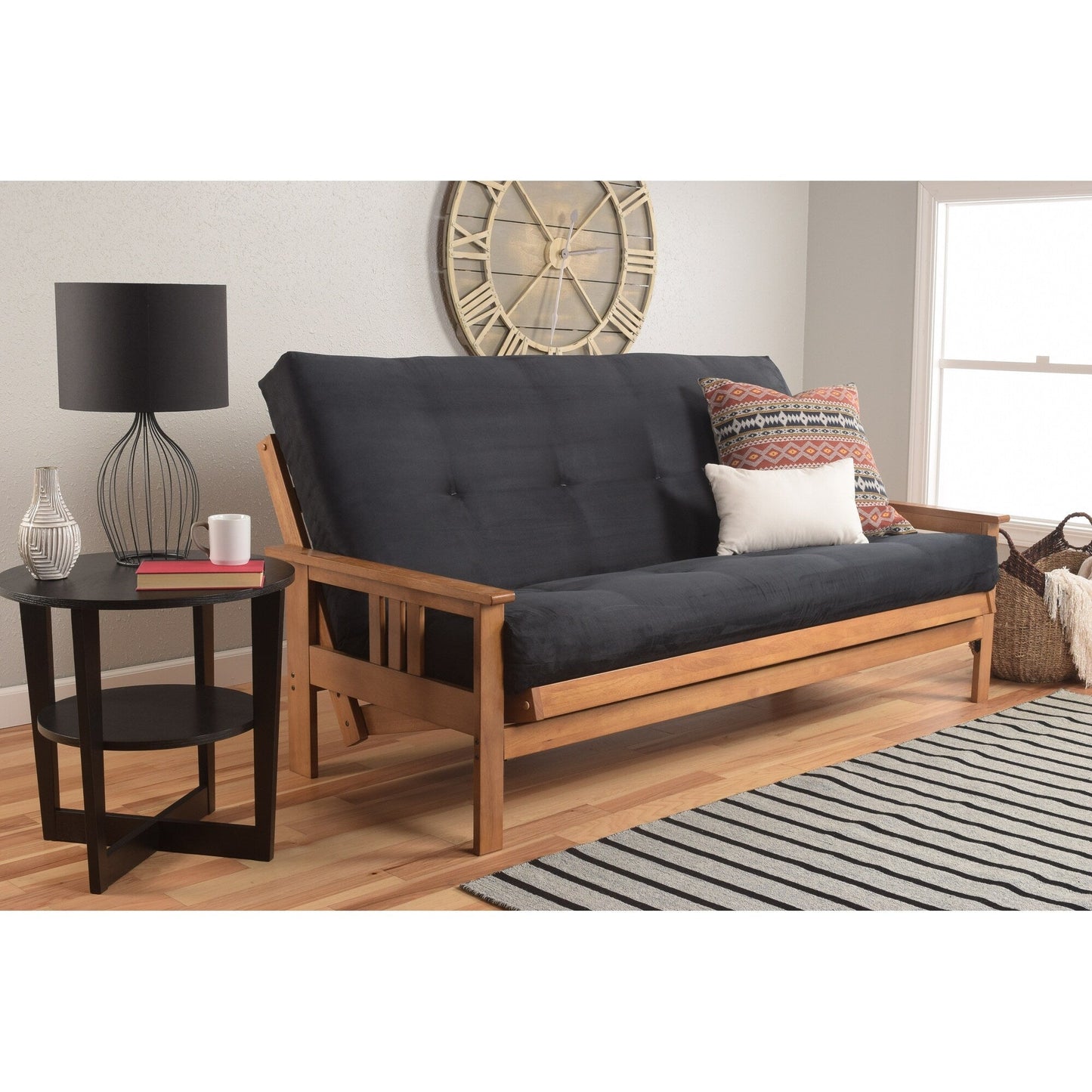 Somette High-density Foam and Spring Full-size Replacement Futon Mattress Only (Frame Not Included)