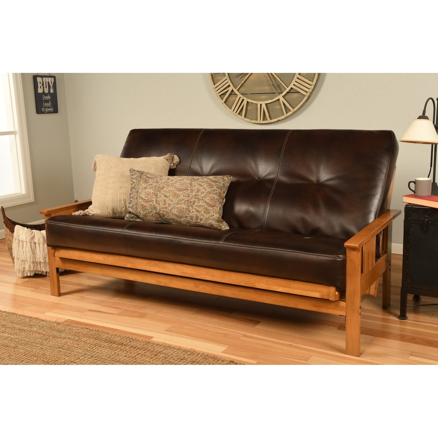 Somette High-density Foam and Spring Full-size Replacement Futon Mattress Only (Frame Not Included)
