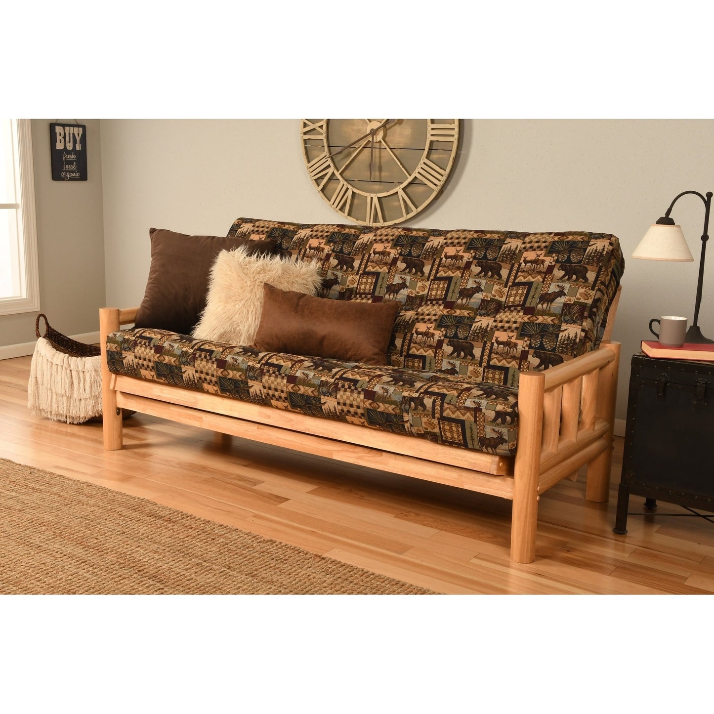 Somette High-density Foam and Spring Full-size Replacement Futon Mattress Only (Frame Not Included)