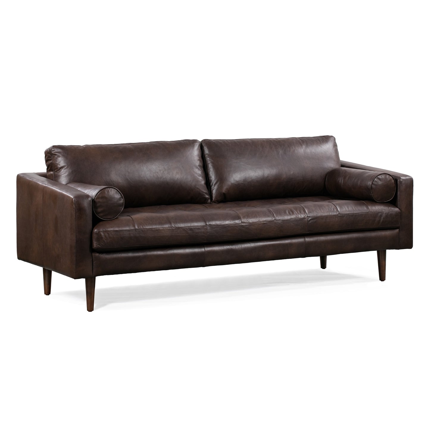 Canapé Napa 88,5 en Poly & Bark - Cuir italien véritable