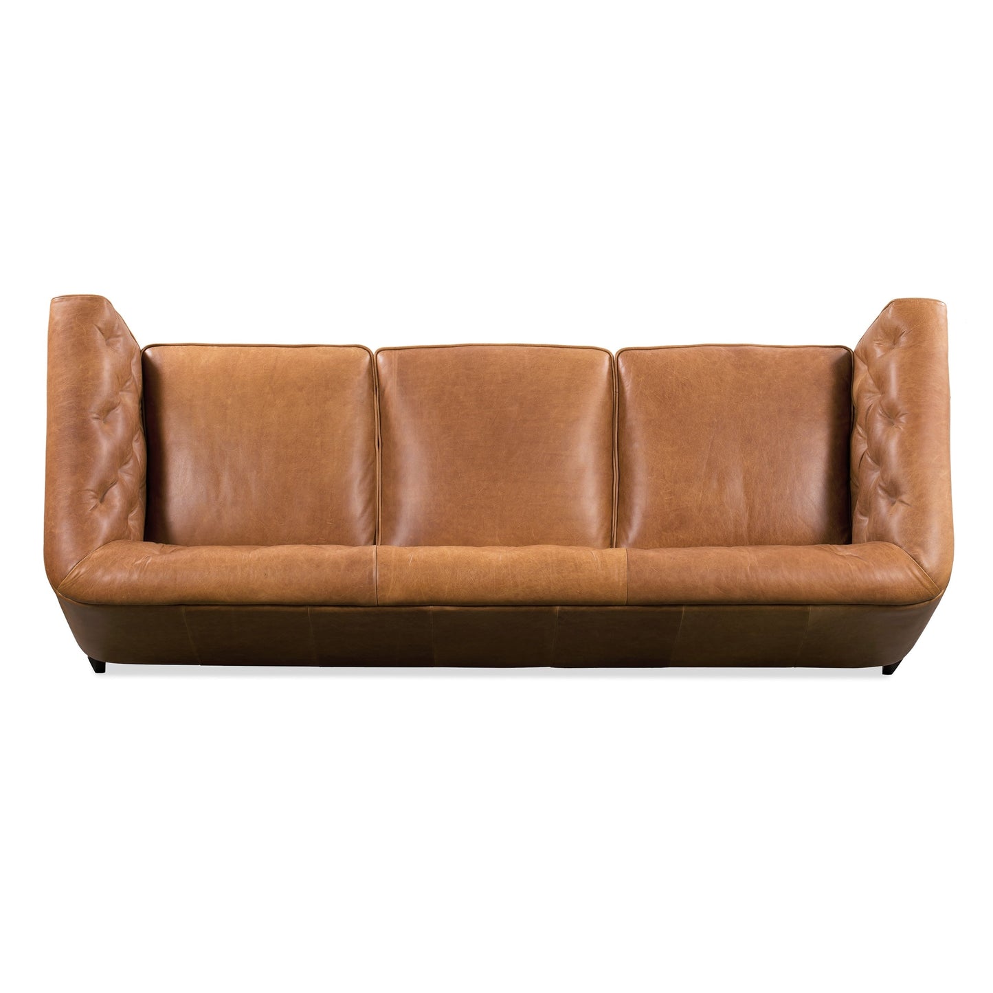Canapé Poly & Bark Essex 89 - Cuir italien véritable pleine fleur