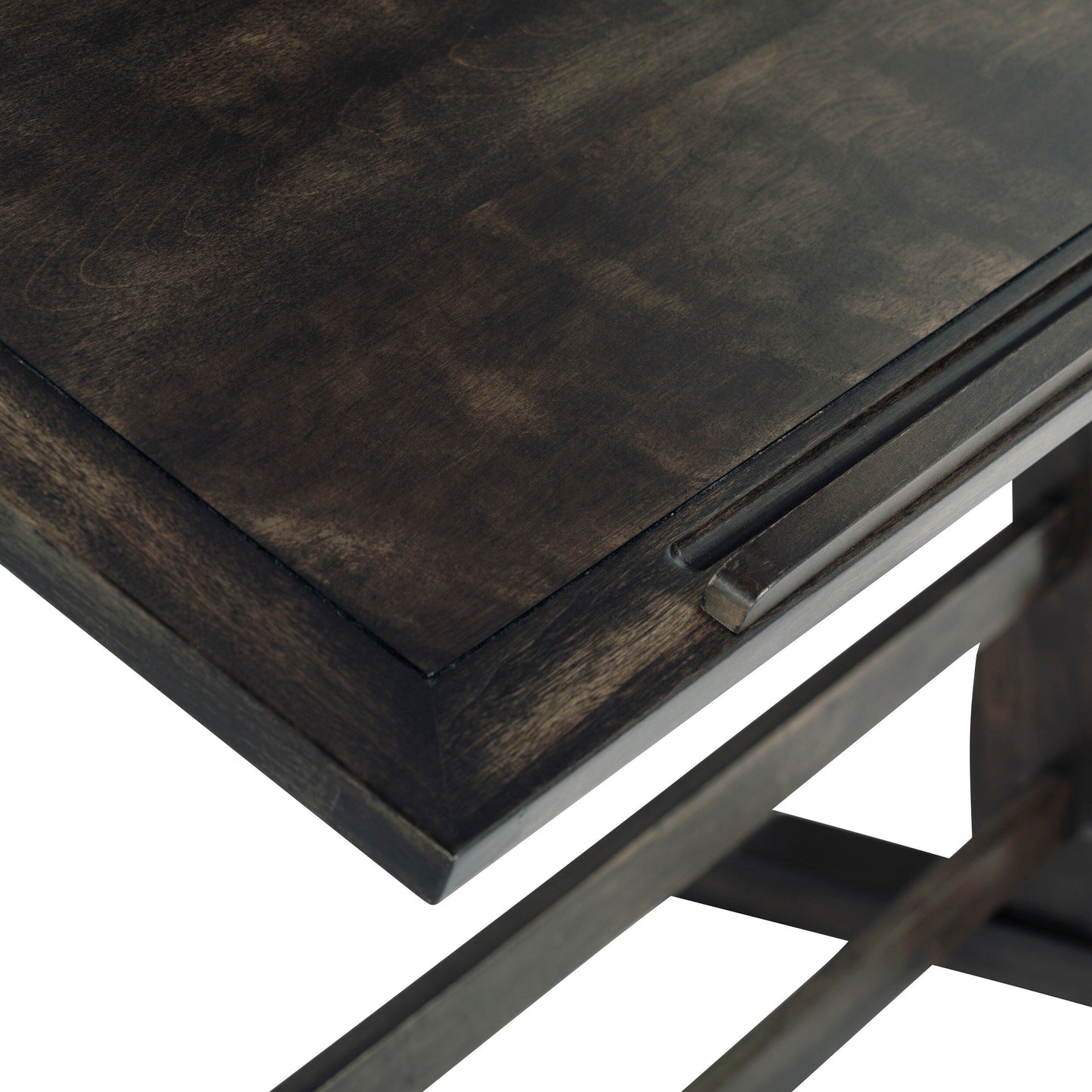Studio Designs 36-inch Vintage Wood Drafting Table with Angle Adjustable Top for Drawing