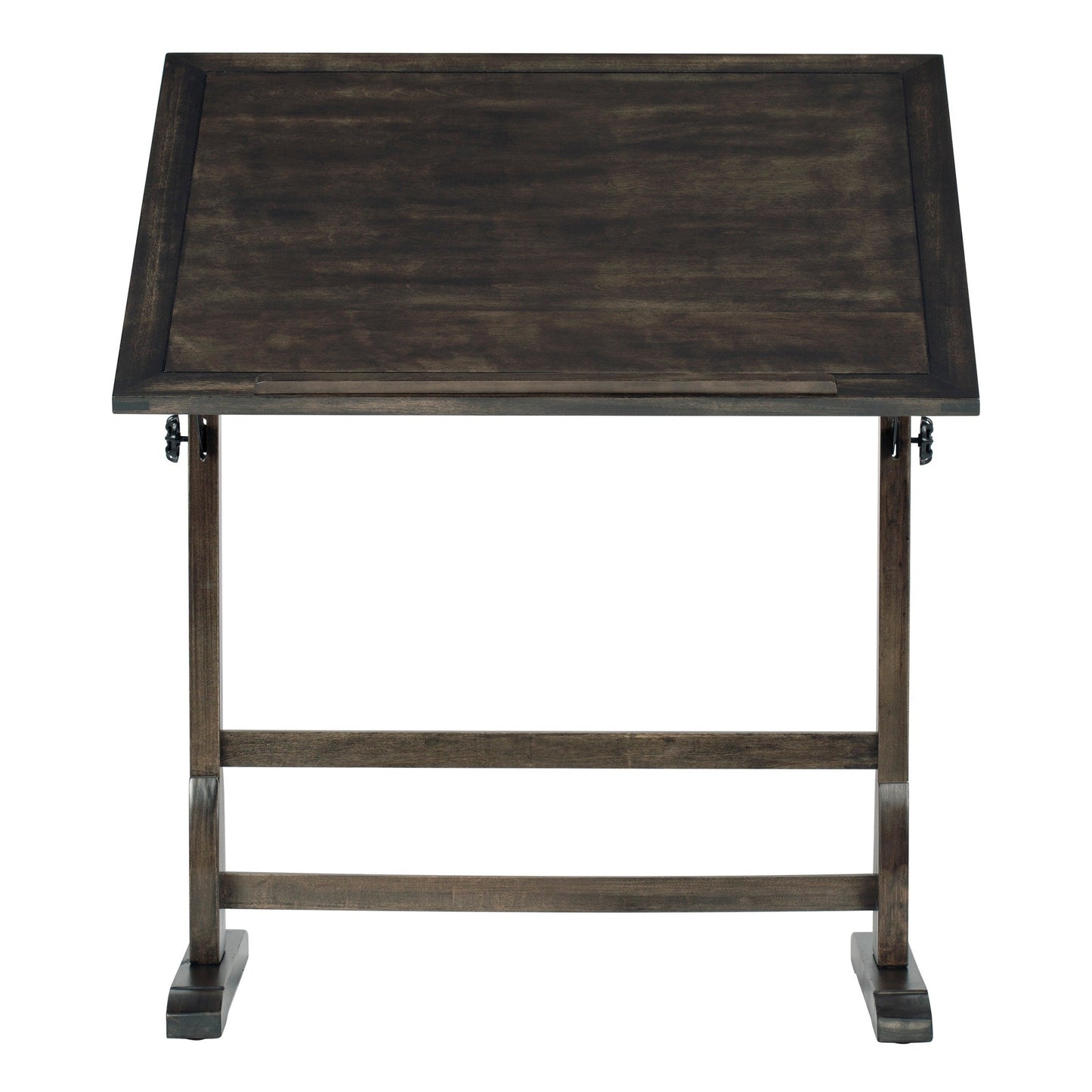 Studio Designs 36-inch Vintage Wood Drafting Table with Angle Adjustable Top for Drawing