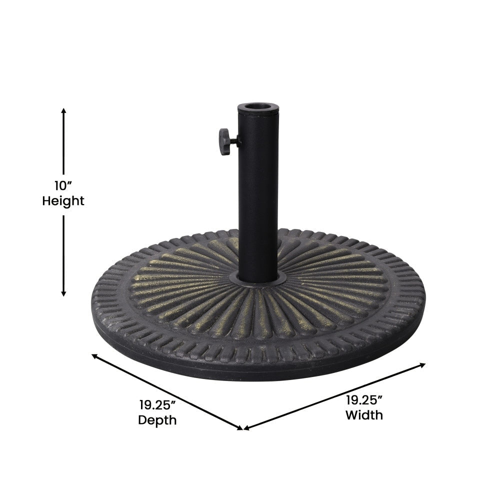 Sunburst Weatherproof Universal Cement Umbrella Base