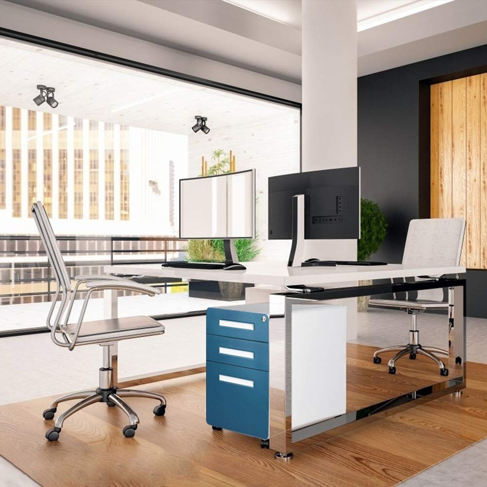 3 Drawer Mobile/Vertical File Cabinet for Home Office