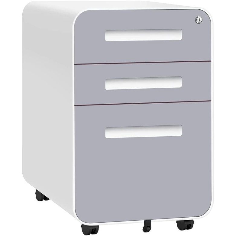 3 Drawer Mobile/Vertical File Cabinet for Home Office