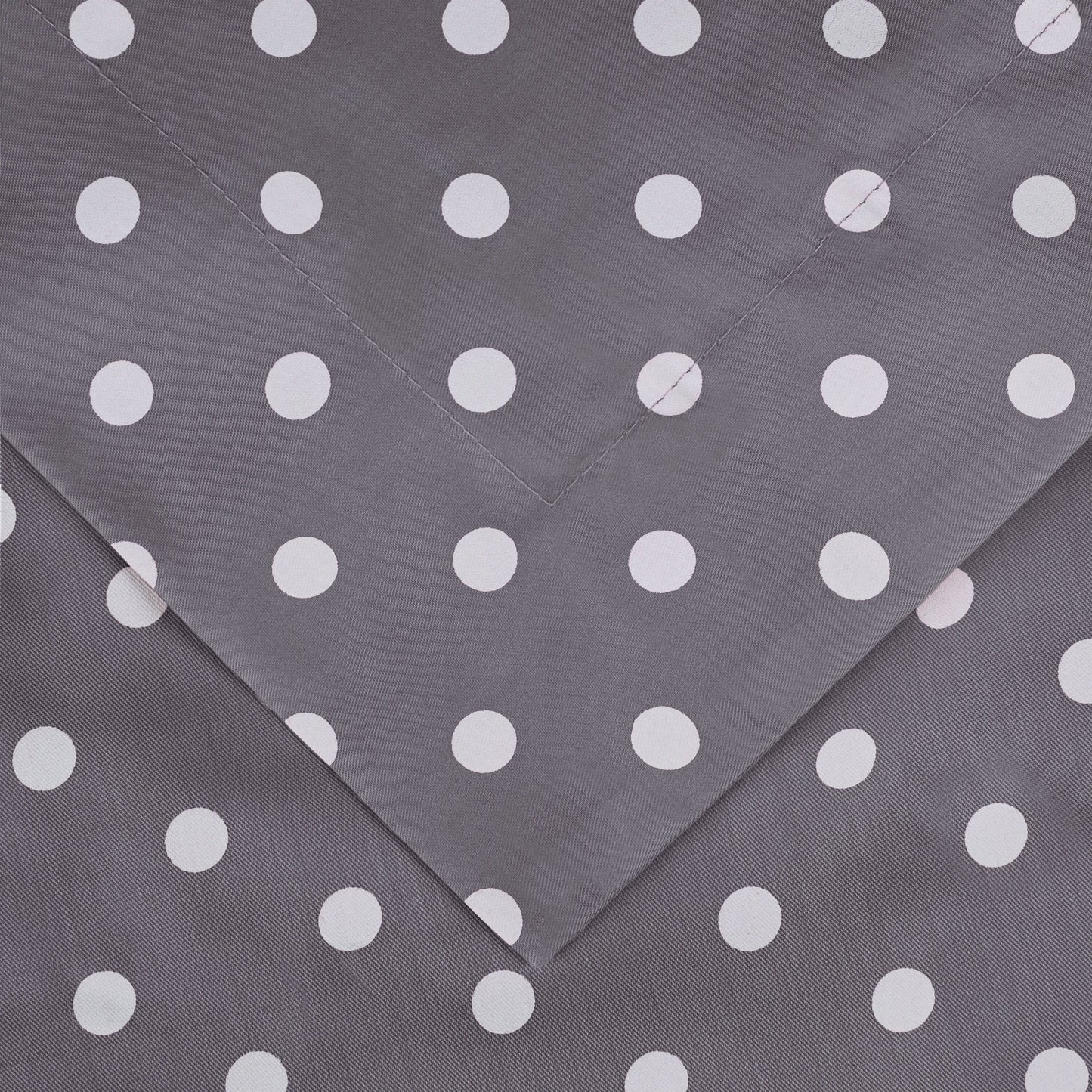 Superior Thread Count 600TC Polka Dot Cotton Blend Duvet Cover Set