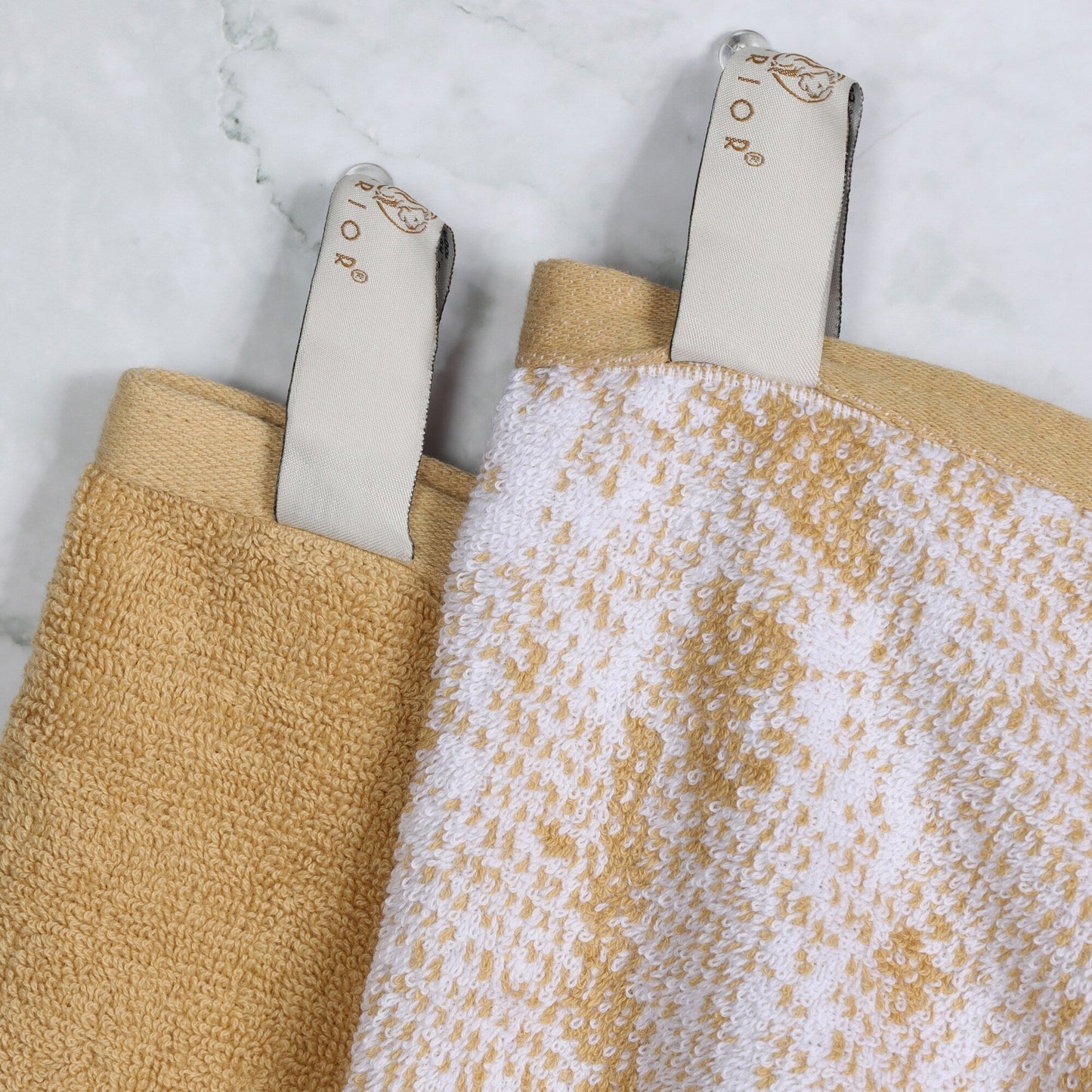 Superior Cotton Quick-Drying Solid and Marble 10 Piece Towel Set