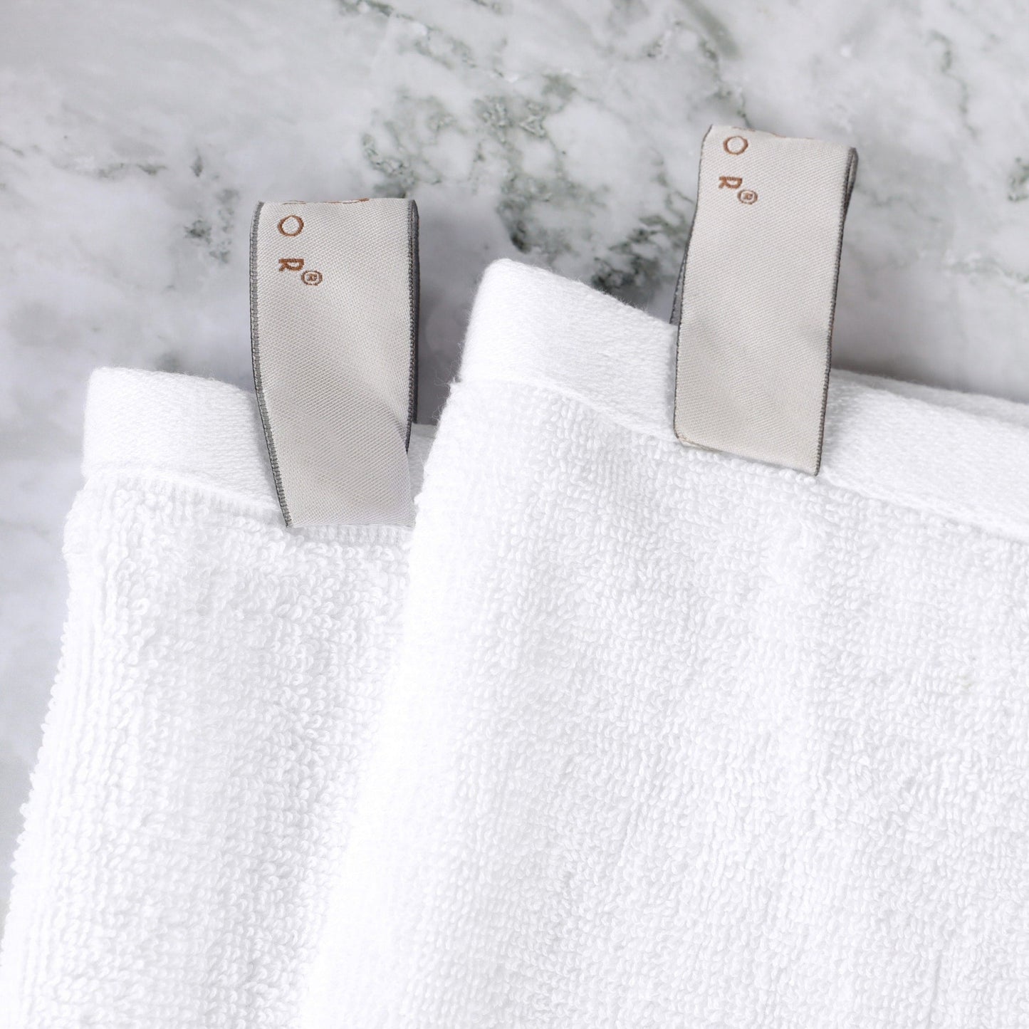 Superior Cotton Quick-Drying Solid and Marble 10 Piece Towel Set