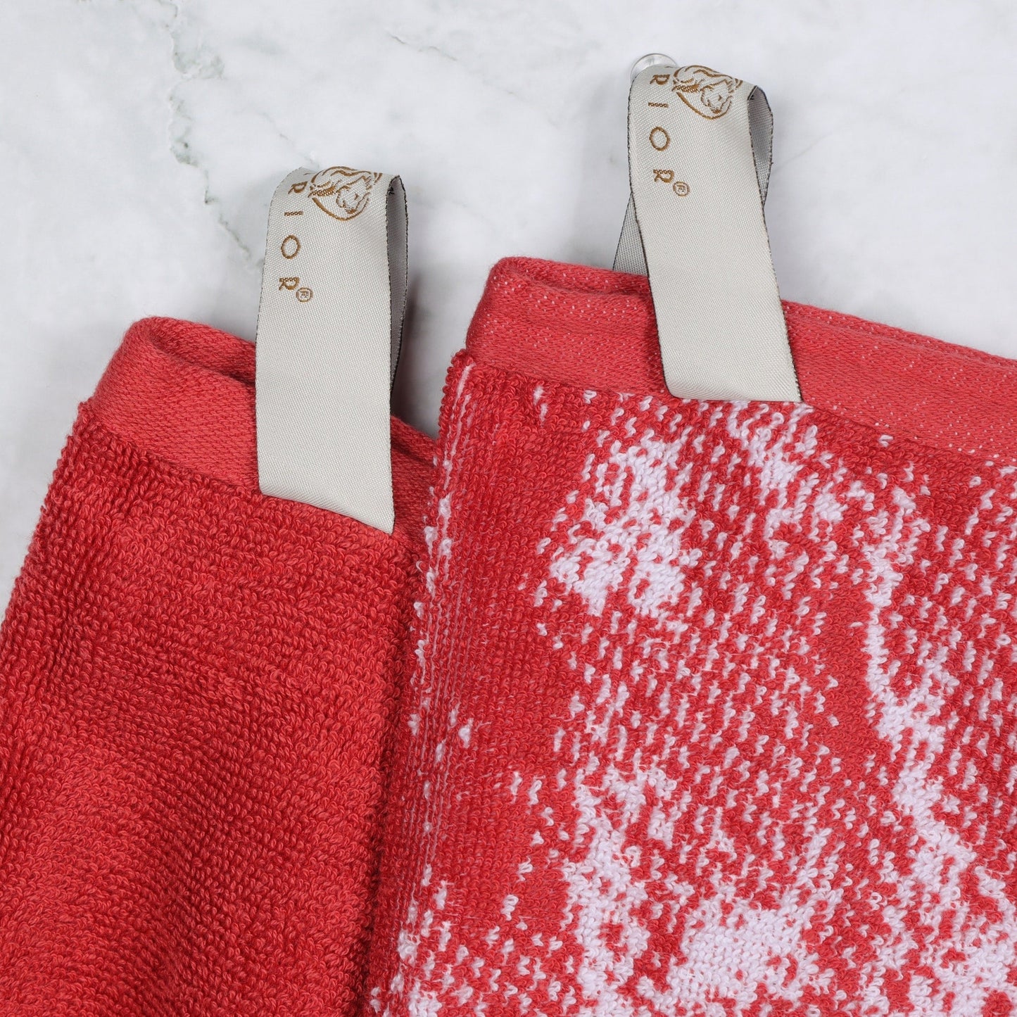 Superior Cotton Quick-Drying Solid and Marble 10 Piece Towel Set