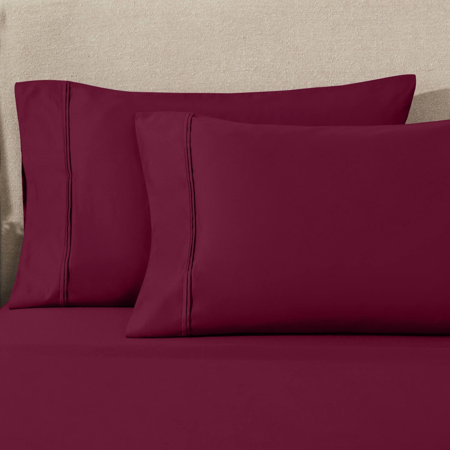 Superior Egyptian Cotton 1200 Thread Count Eco-Friendly Solid Sheet Set