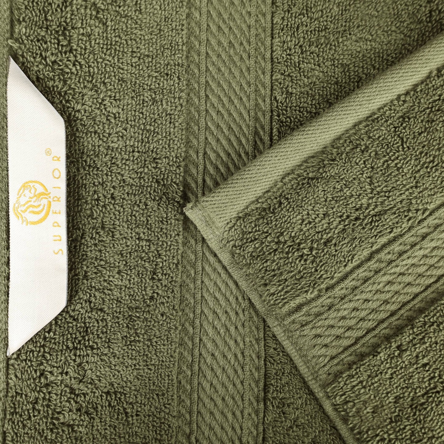 Superior Egyptian Cotton Pile Heavyweight 10-Piece Towel Set