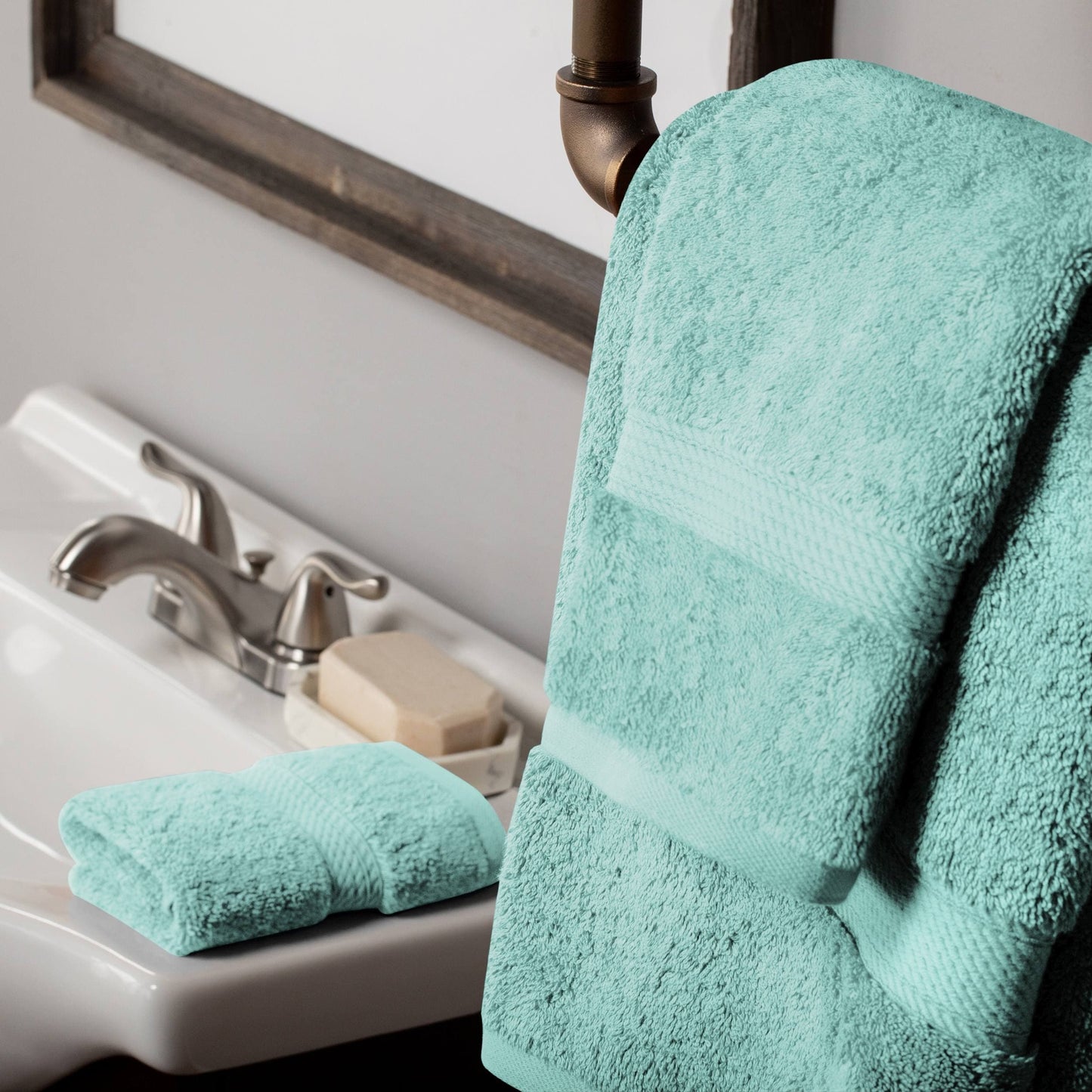 Superior Egyptian Cotton Pile Heavyweight 3-Piece Towel Set