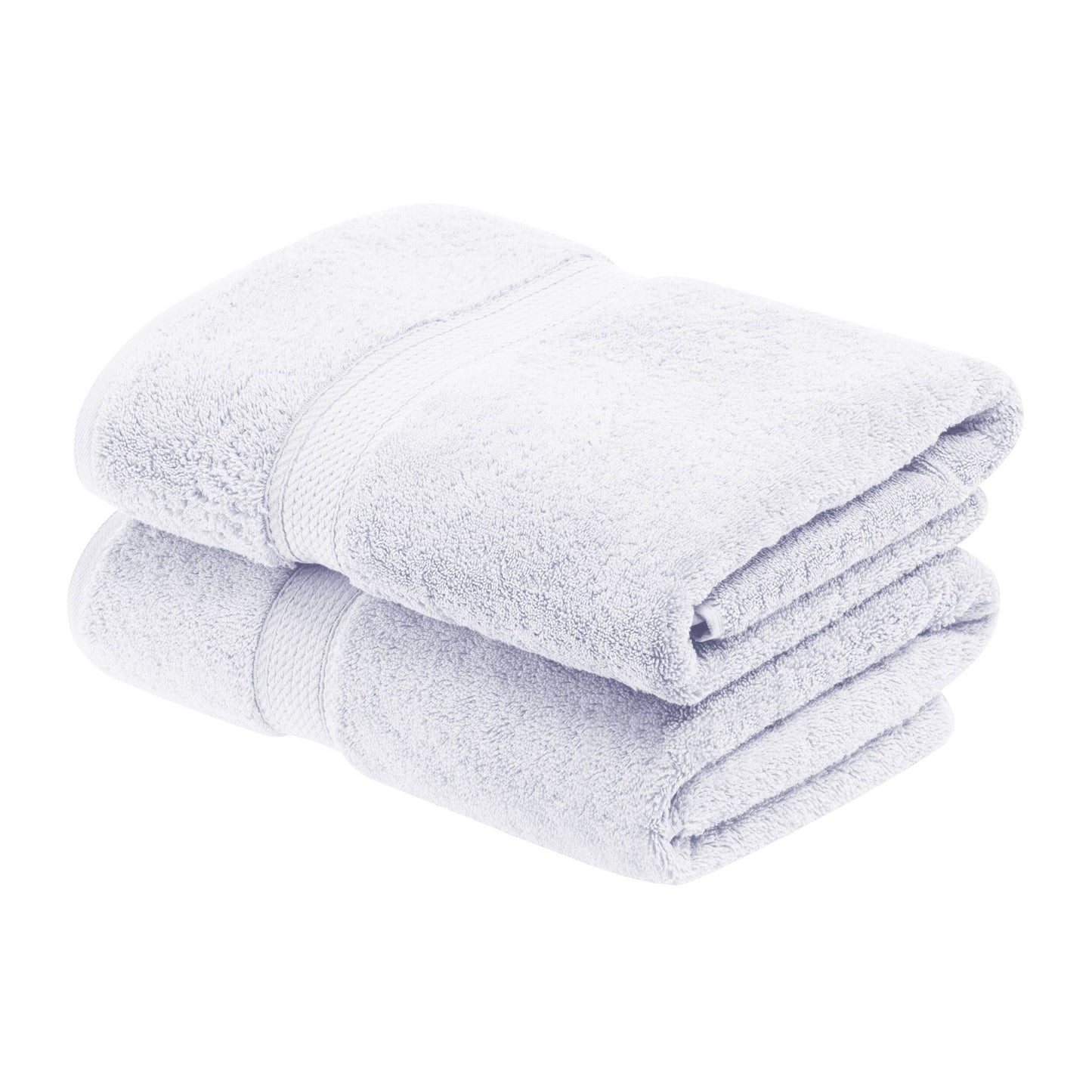 Superior Egyptian Cotton Pile Heavyweight Bath Towel Set of 2