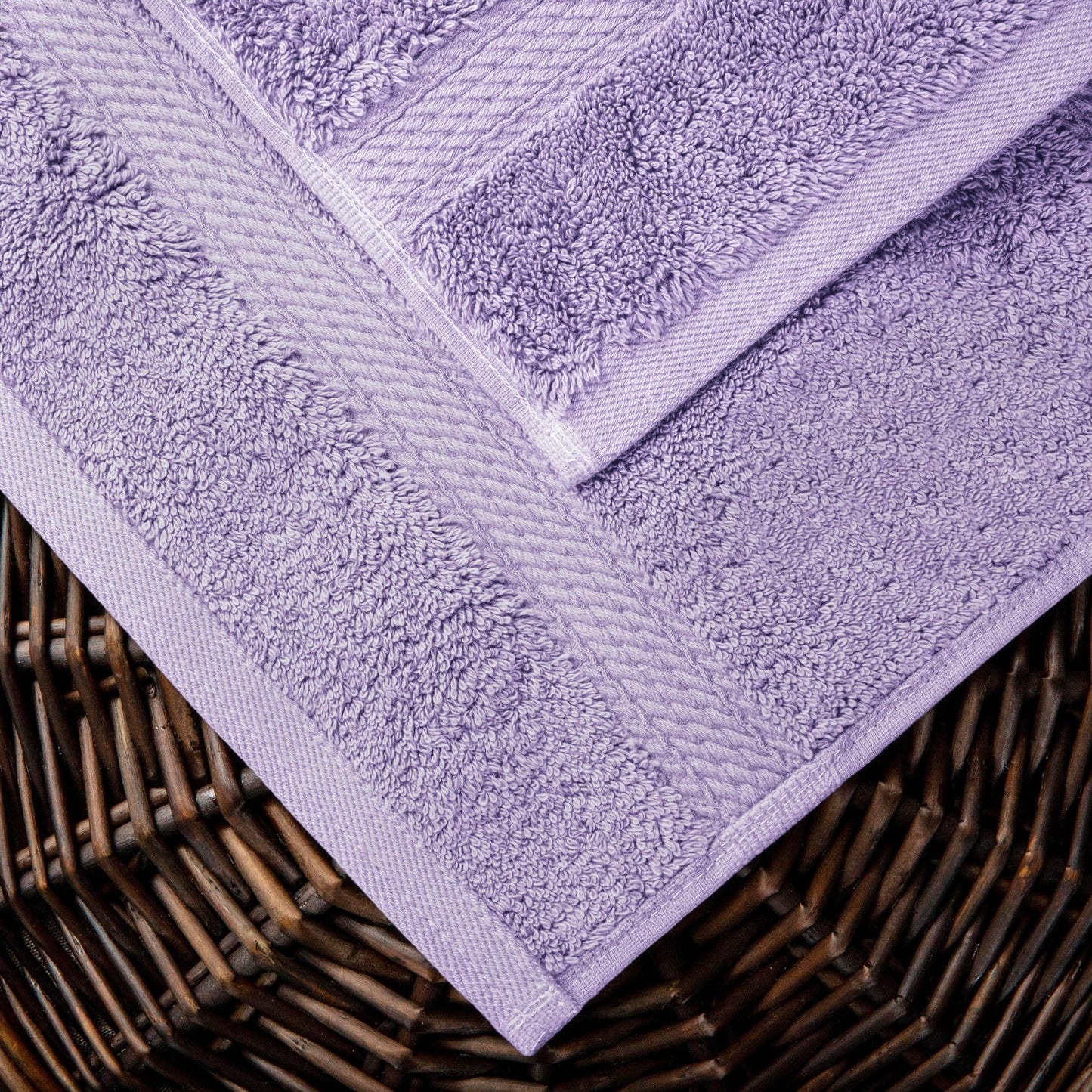 Superior Egyptian Cotton Pile Heavyweight Bath Towel Set of 2