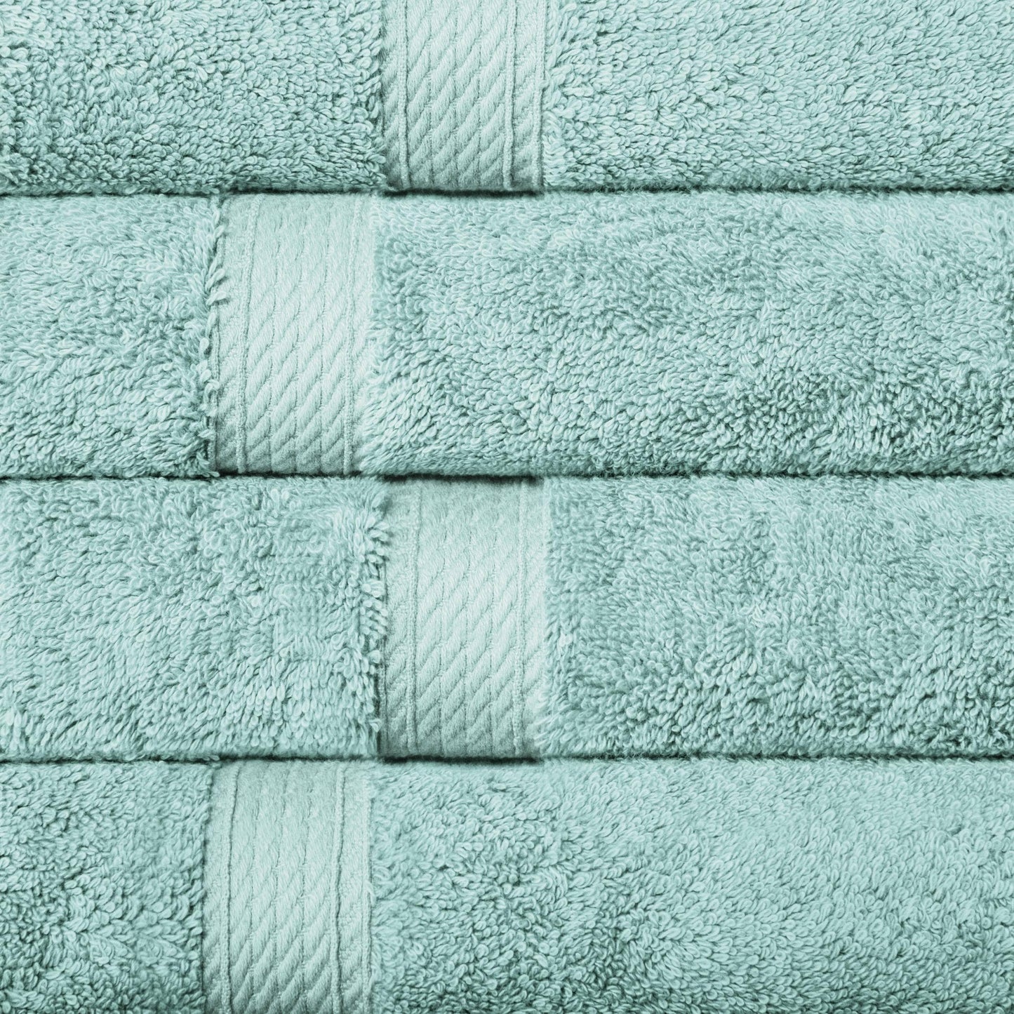 Superior Egyptian Cotton Pile Heavyweight Hand Towel Set of 4
