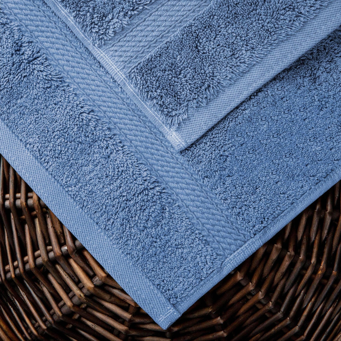 Superior Egyptian Cotton Pile Heavyweight 6-Piece Towel Set