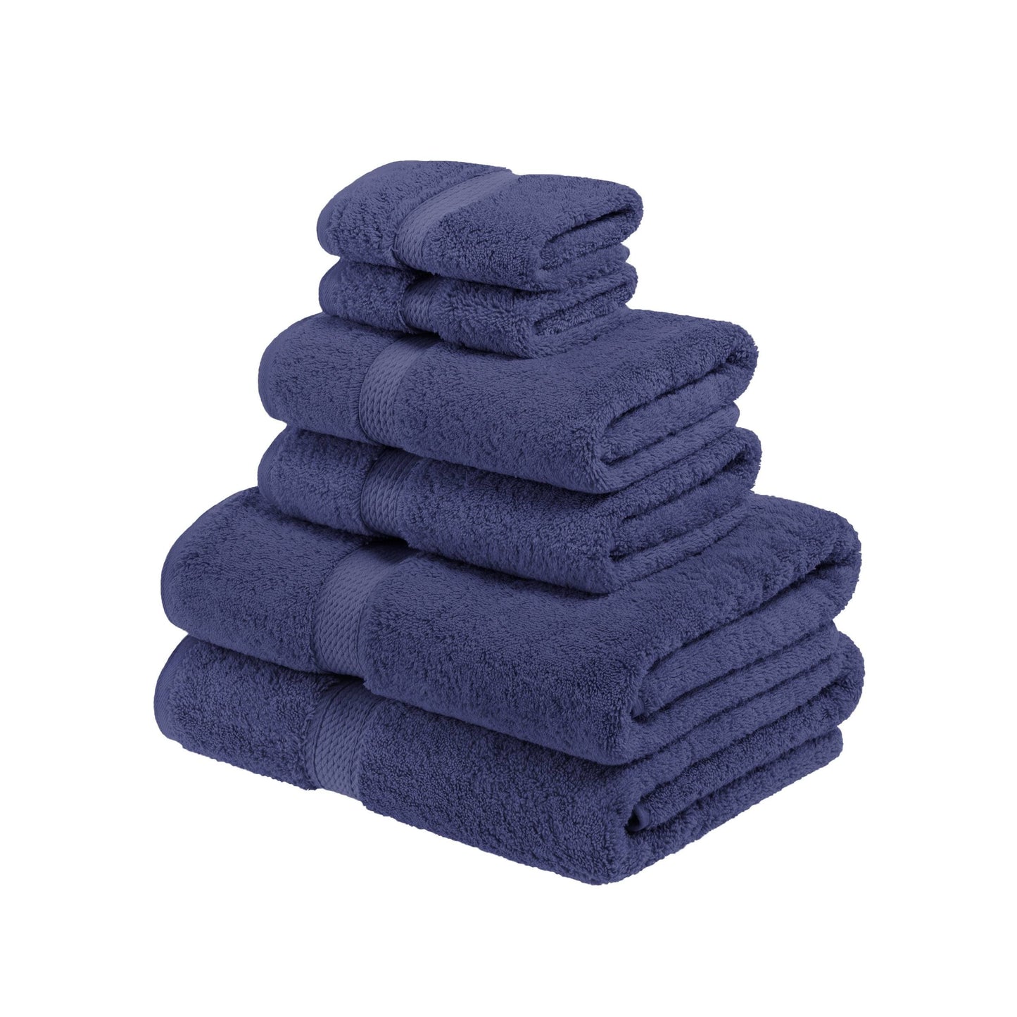 Superior Egyptian Cotton Pile Heavyweight 6-Piece Towel Set