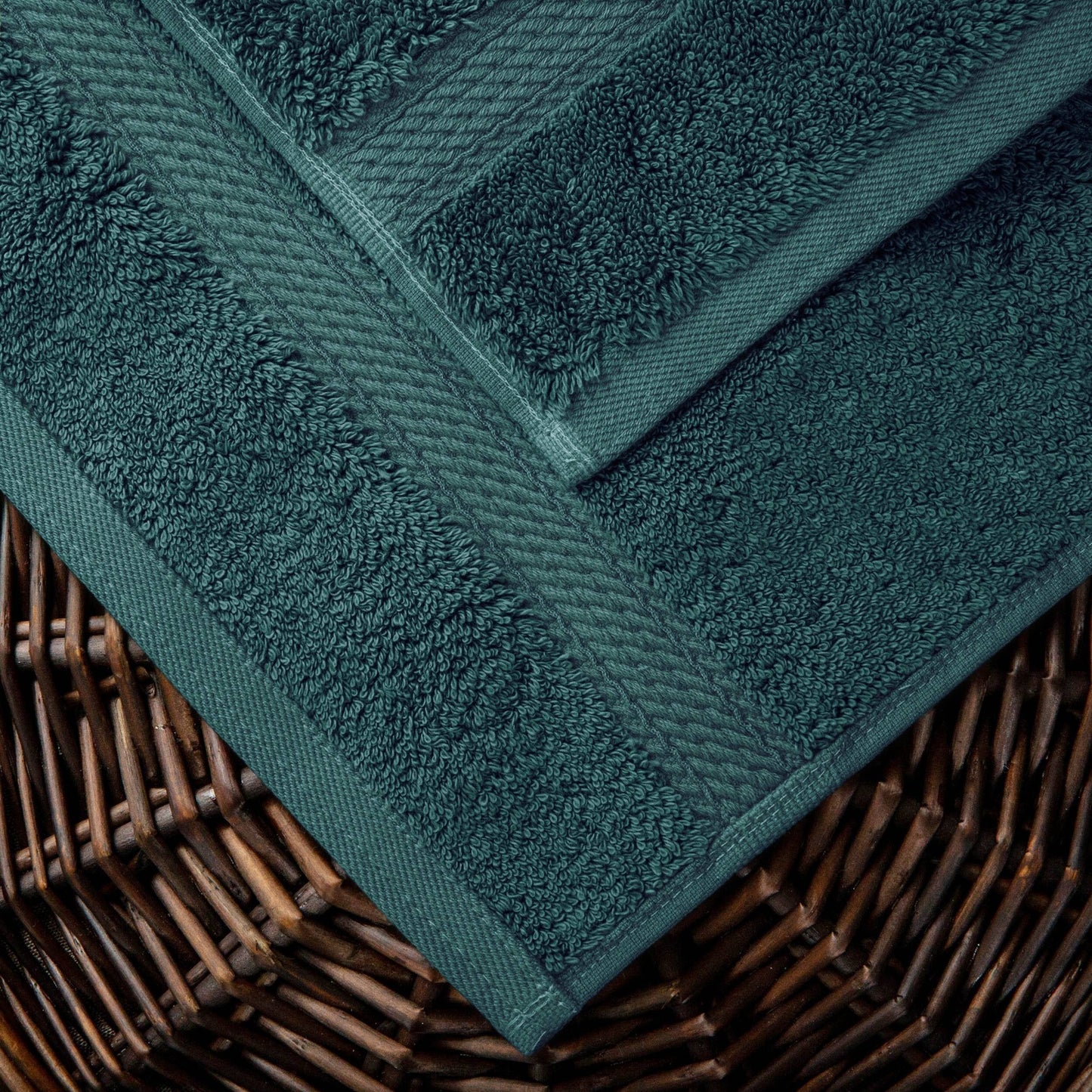 Superior Egyptian Cotton Pile Heavyweight 6-Piece Towel Set