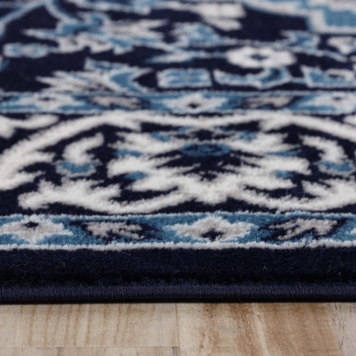 Superior Glendale Floral Medallion Indoor Area Rug