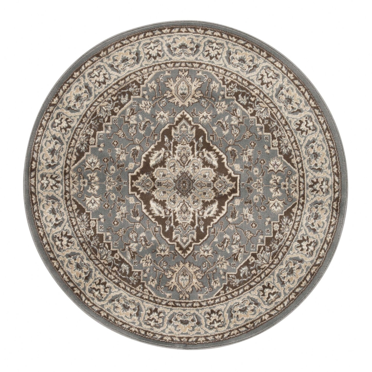 Superior Glendale Floral Medallion Indoor Area Rug