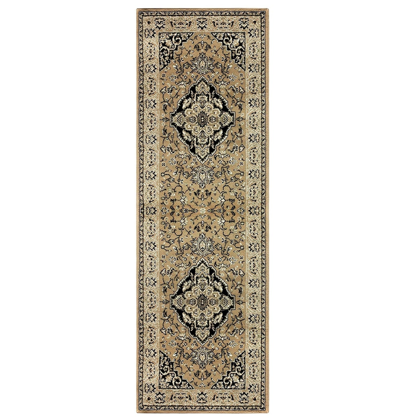 Superior Glendale Floral Medallion Indoor Area Rug