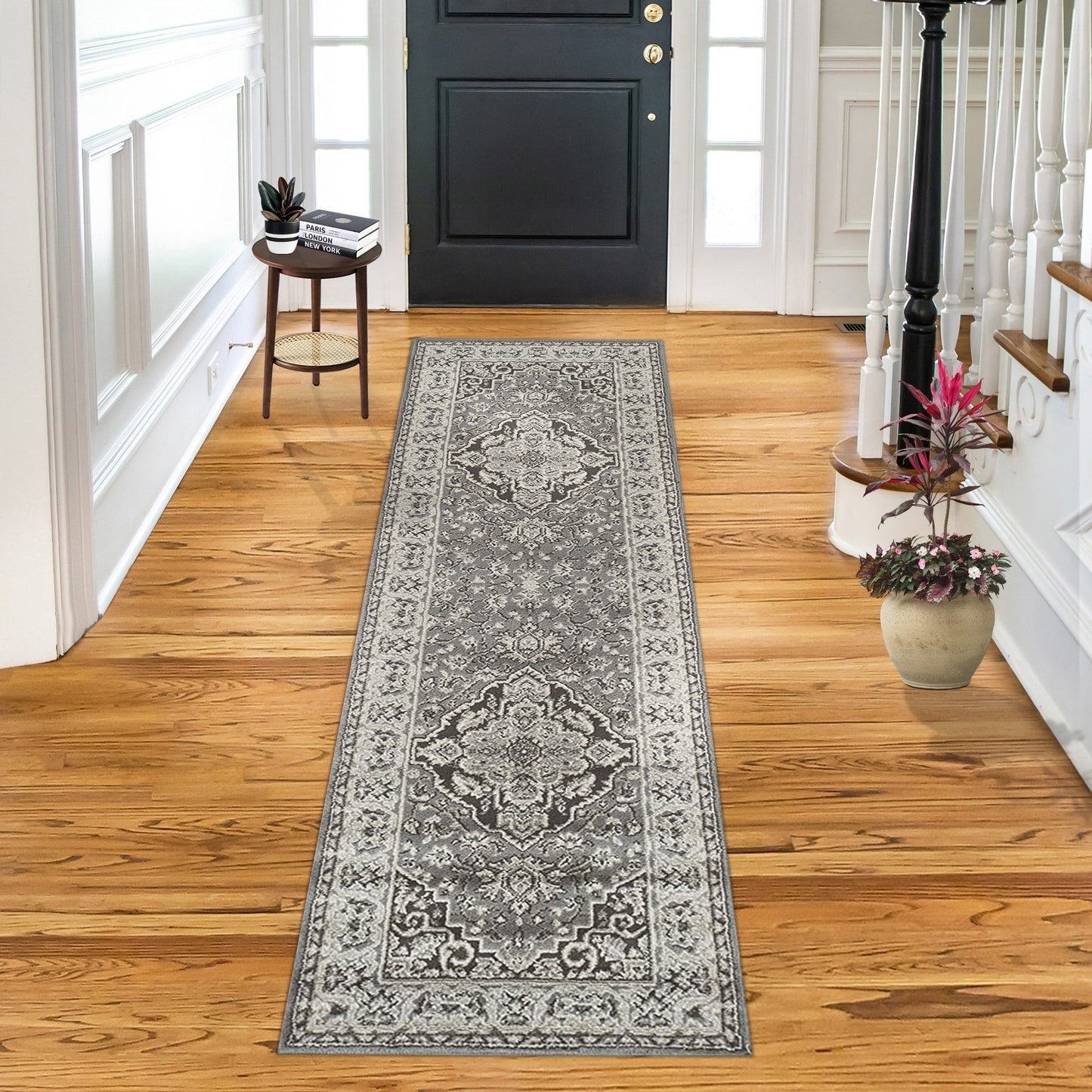 Superior Glendale Floral Medallion Indoor Area Rug