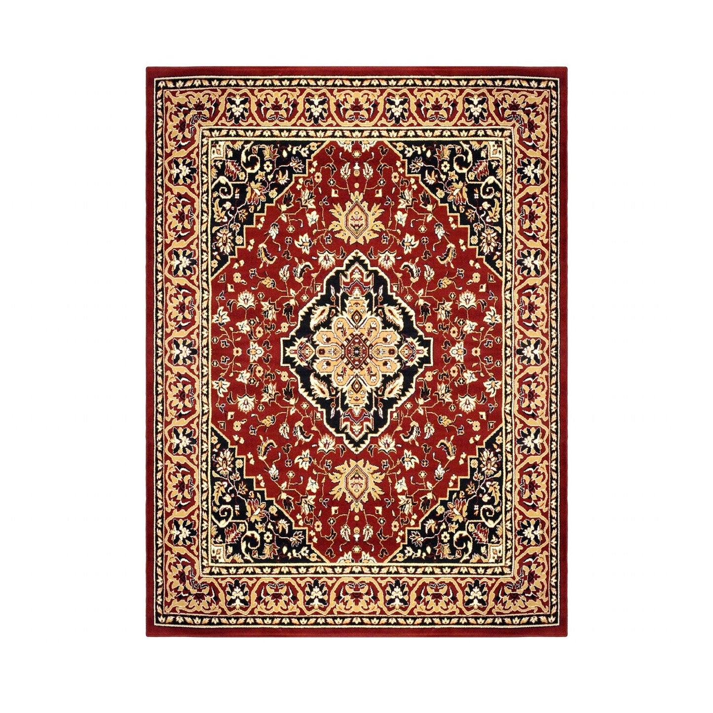 Superior Glendale Floral Medallion Indoor Area Rug