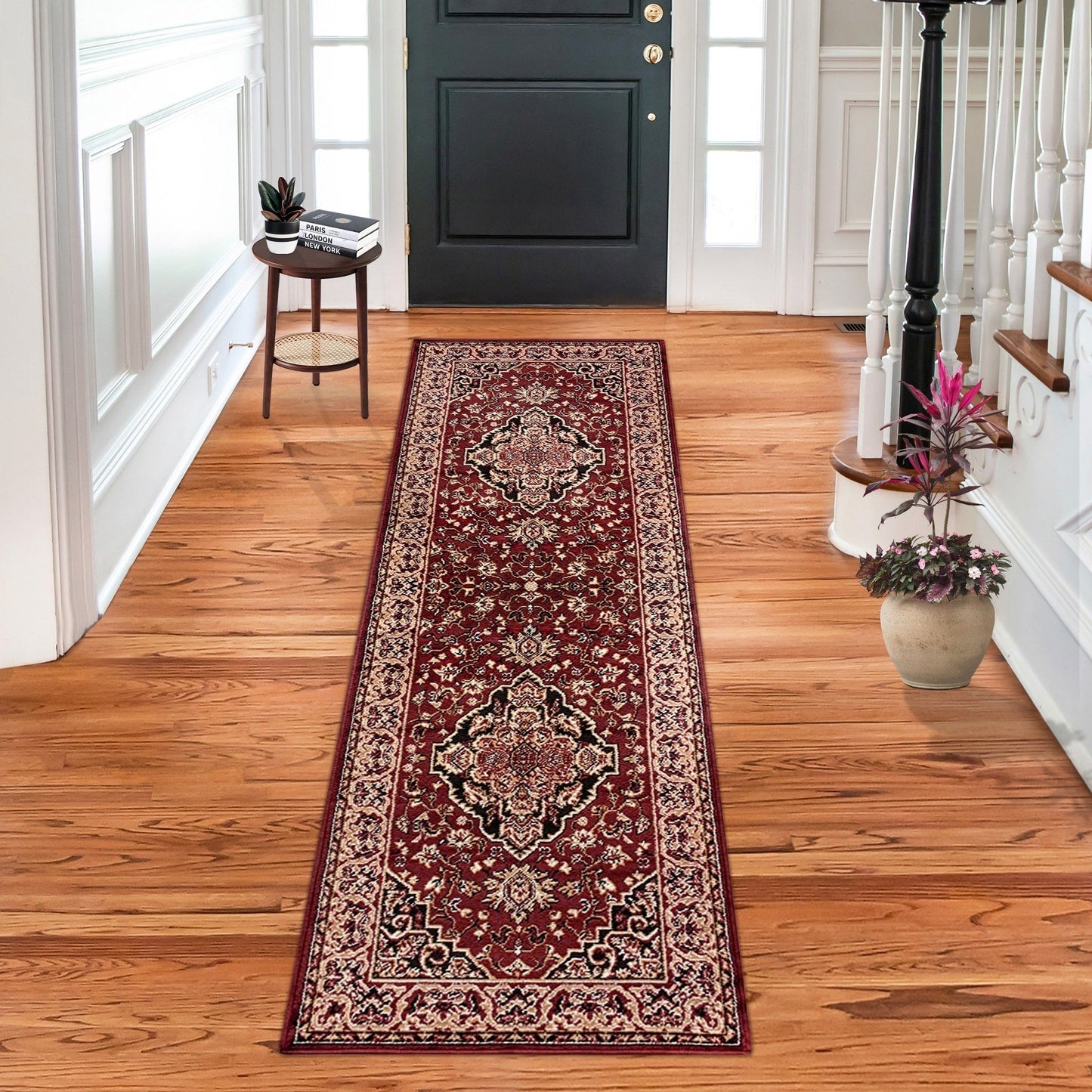 Superior Glendale Floral Medallion Indoor Area Rug