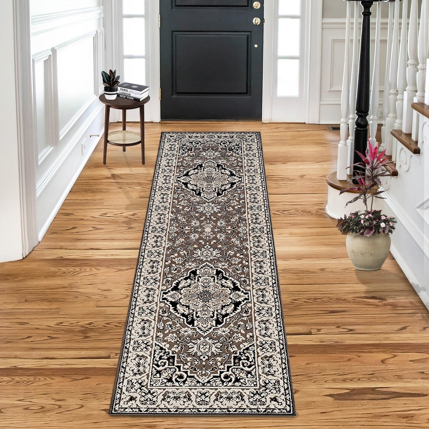 Superior Glendale Floral Medallion Indoor Area Rug