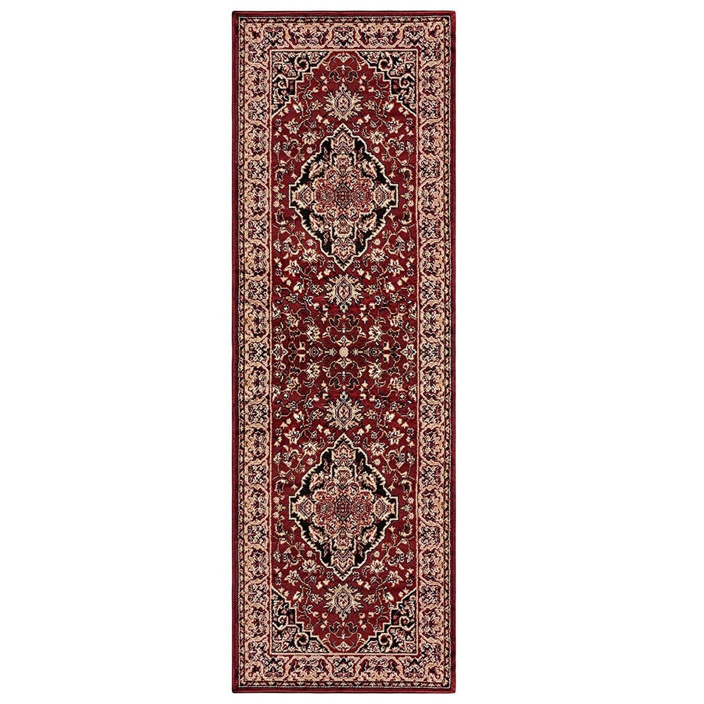 Superior Glendale Floral Medallion Indoor Area Rug