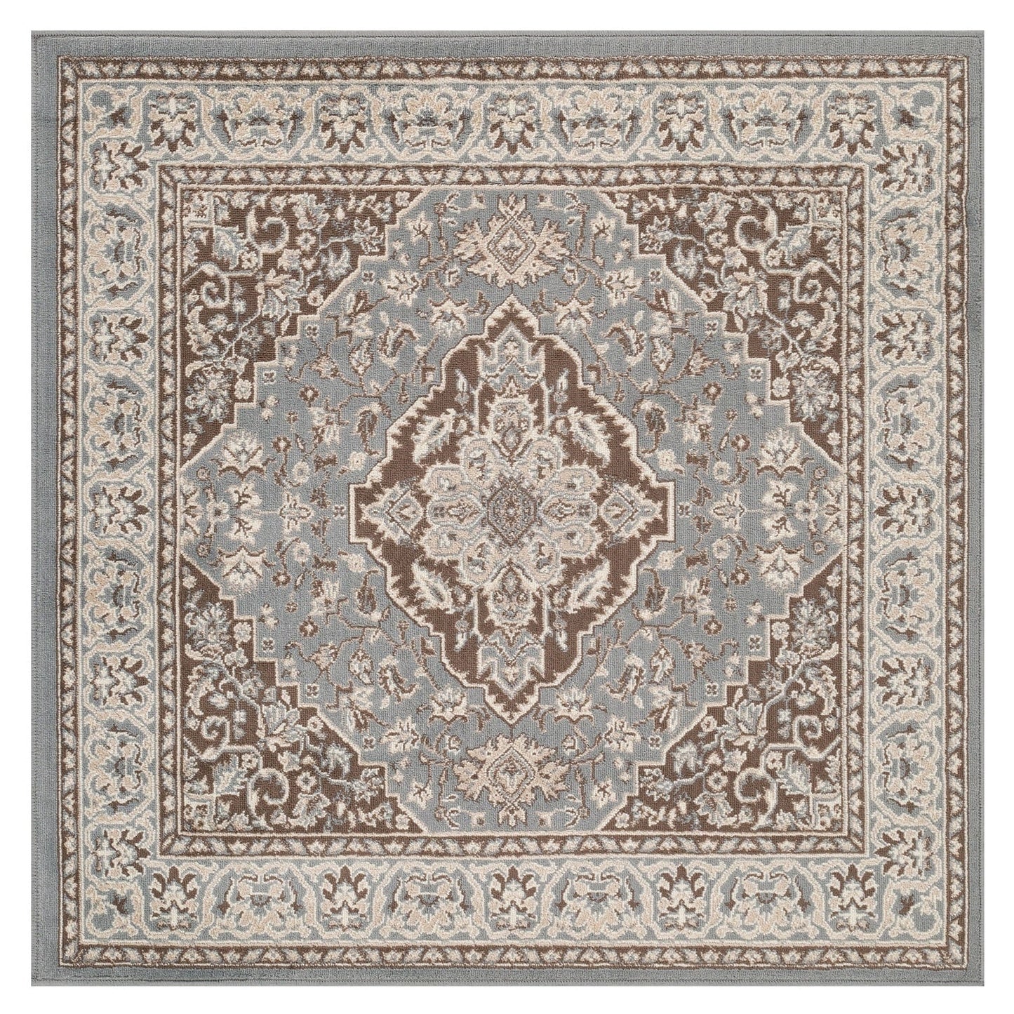 Superior Glendale Floral Medallion Indoor Area Rug