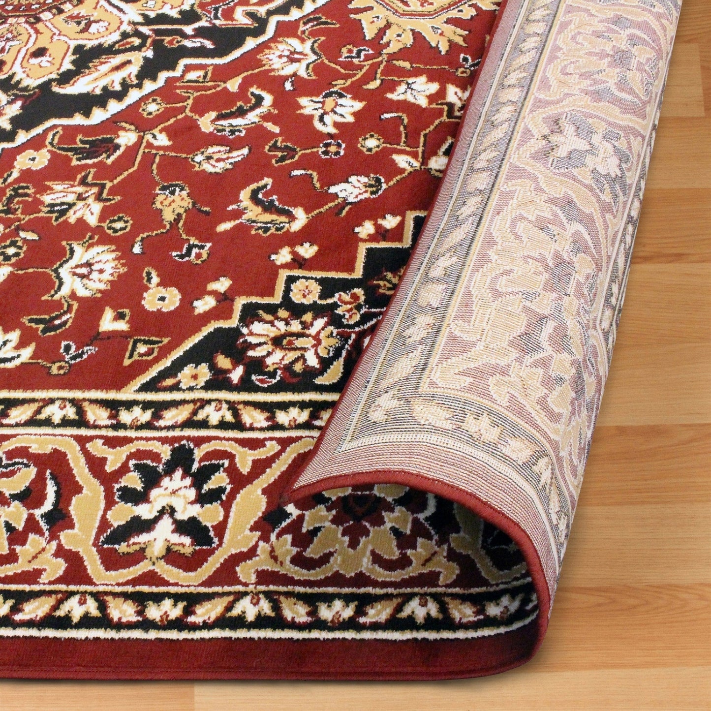 Superior Glendale Floral Medallion Indoor Area Rug
