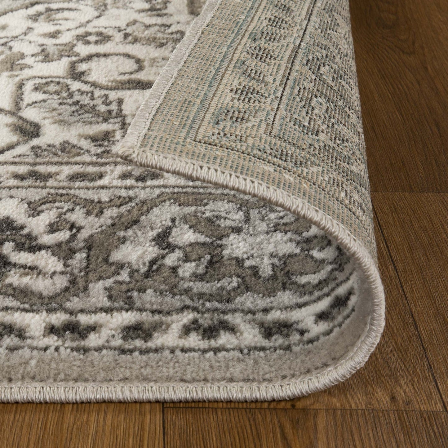 Superior Glendale Floral Medallion Indoor Area Rug