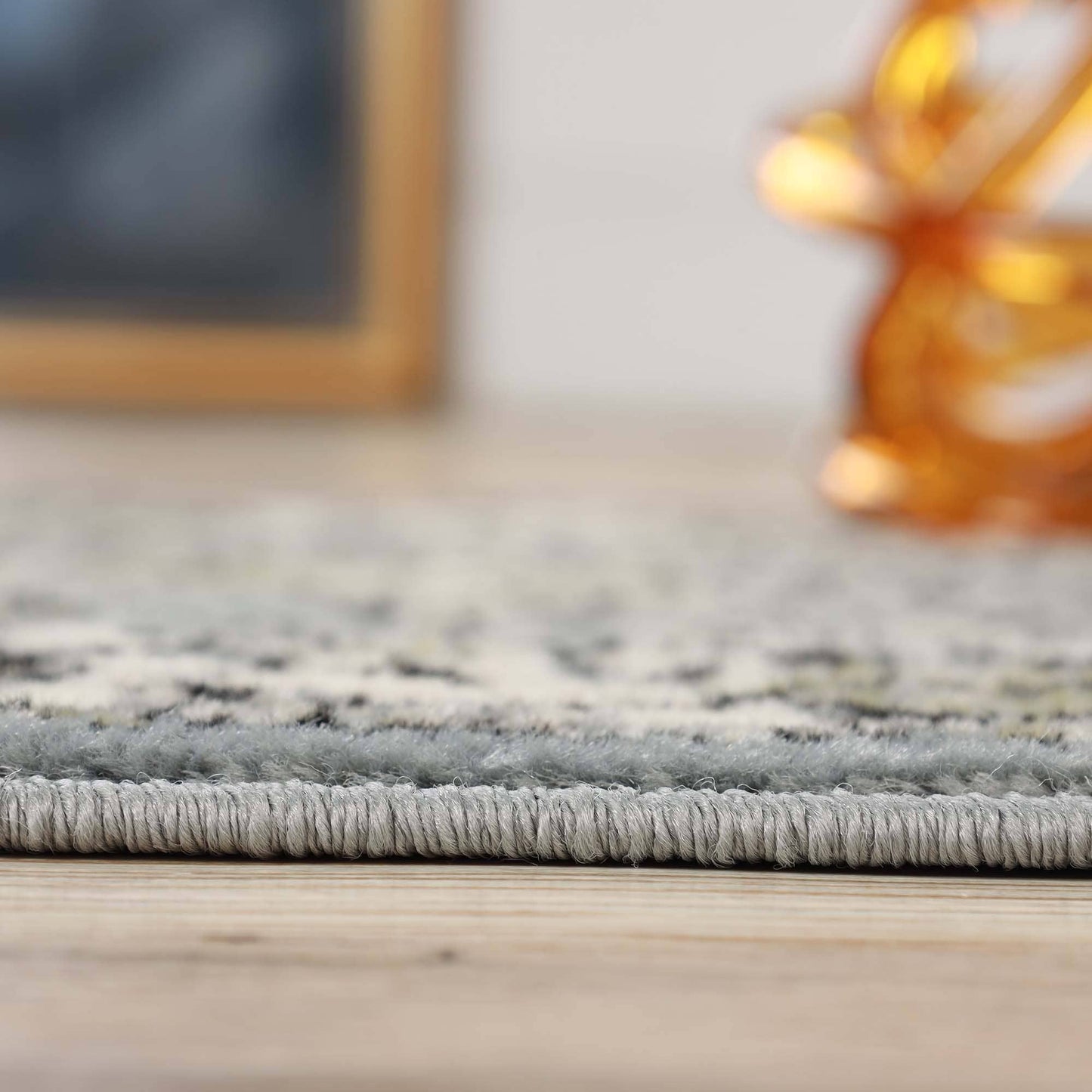 Superior Lille Classic Floral Medallion Indoor Runner or Area Rug