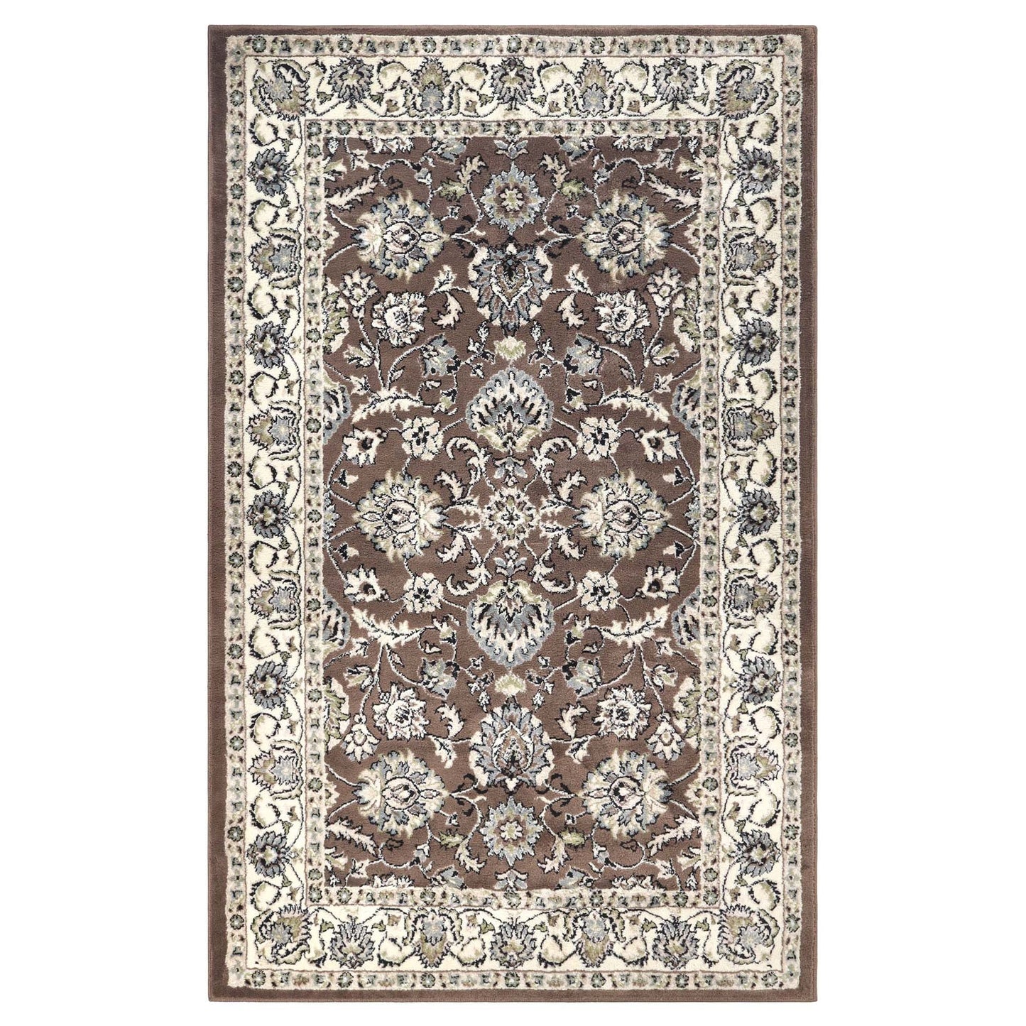 Superior Lille Classic Floral Medallion Indoor Runner or Area Rug