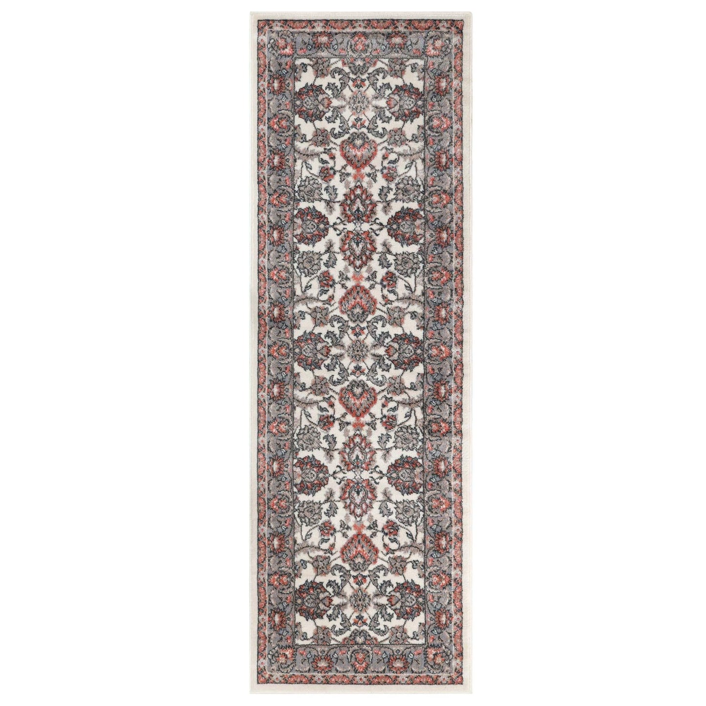 Superior Lille Classic Floral Medallion Indoor Runner or Area Rug