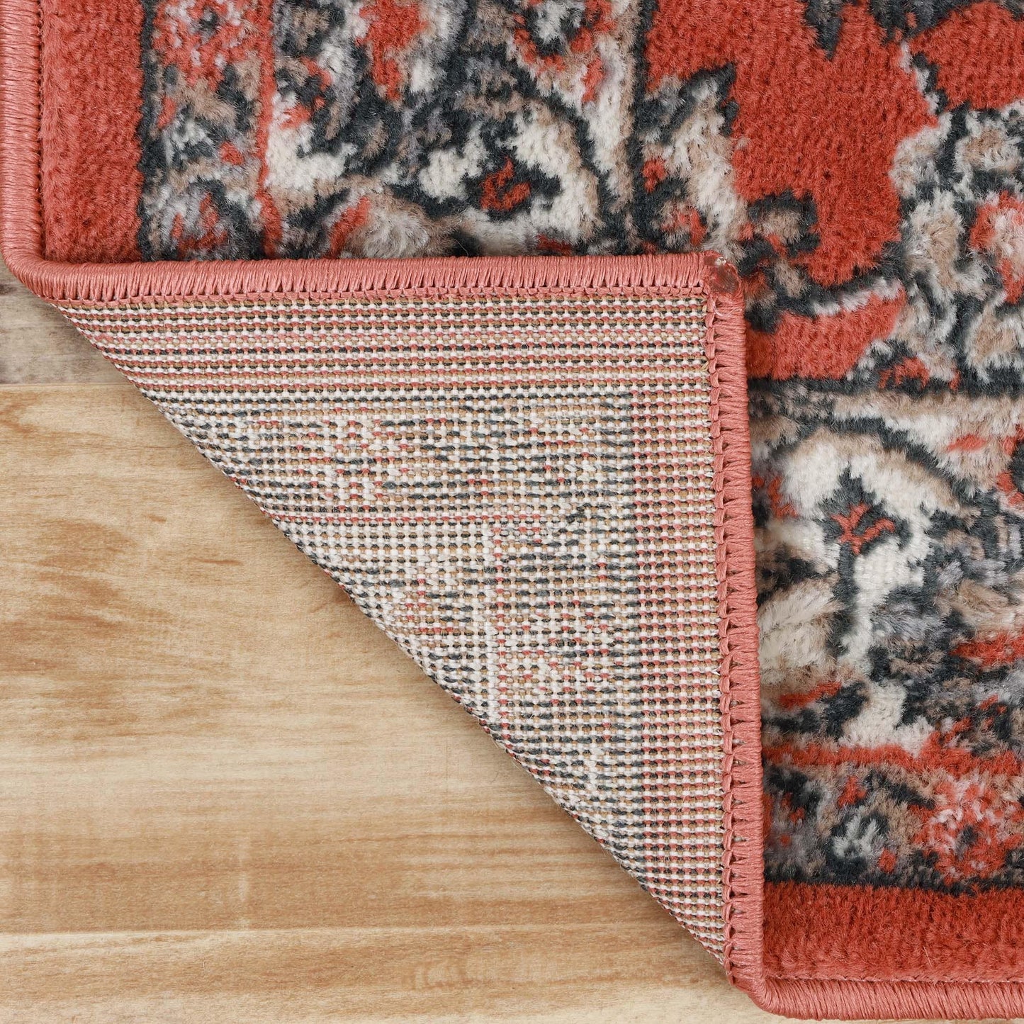Superior Lille Classic Floral Medallion Indoor Runner or Area Rug