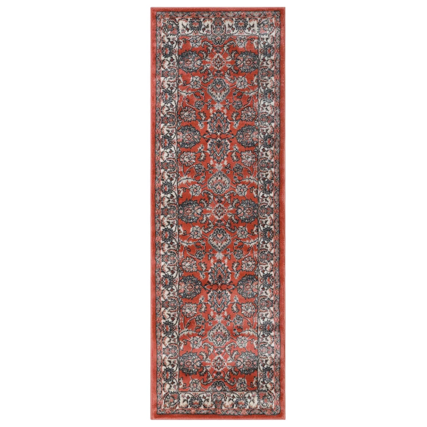 Superior Lille Classic Floral Medallion Indoor Runner or Area Rug