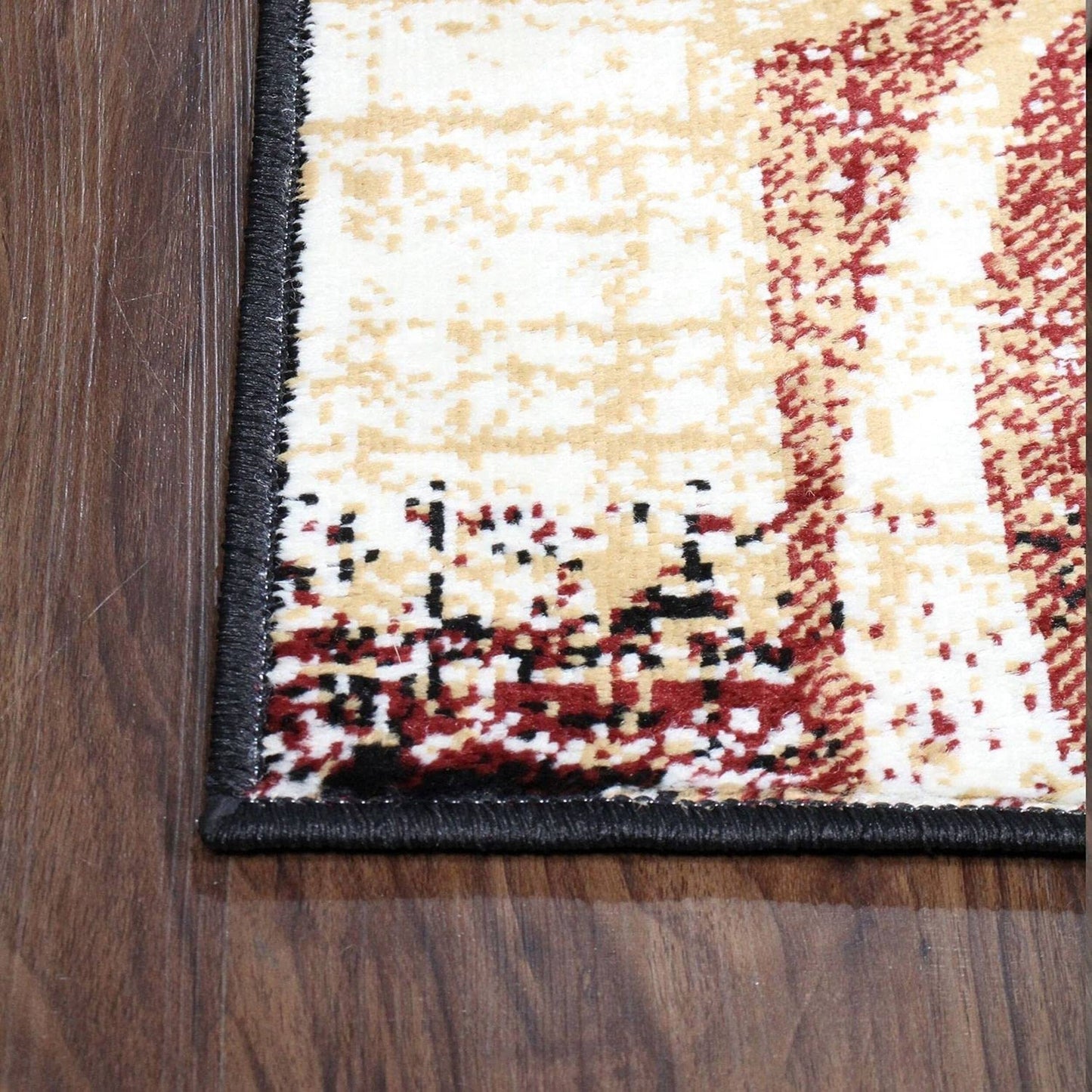 Superior Pastiche Contemporary Floral Patchwork Indoor Runner or Area Rug