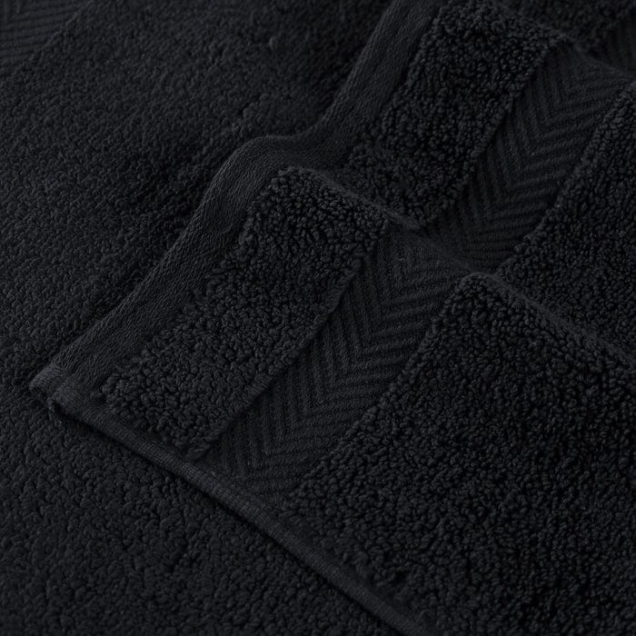 Superior Zero Twist Cotton Solid Soft Absorbent Hand Towel Set of 6